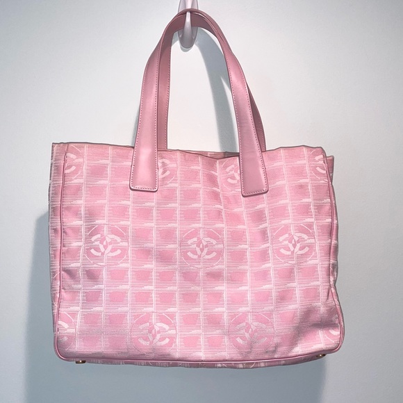 CHANEL pink tote bag - Picture 1 of 16